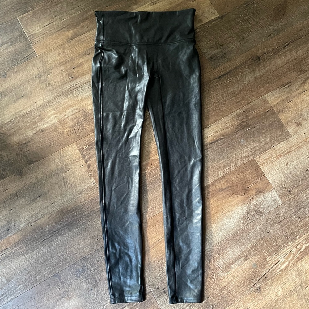 Faux Leather Spanx Leggings
